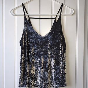 American eagle velvet tank